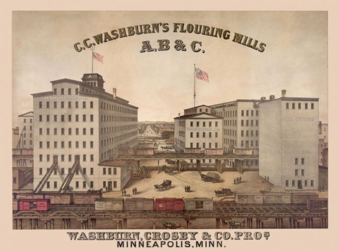C.C. Washburn's Flouring Mills
