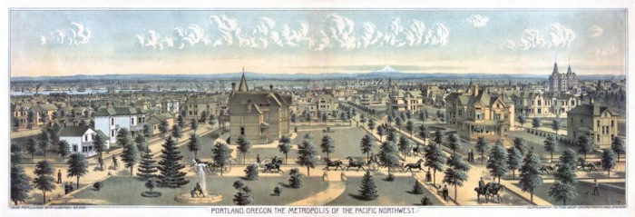 Portland: The Metropolis of the Pacific Northwest, c1888
