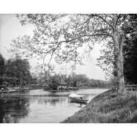 Lake in Druid Park, c1903