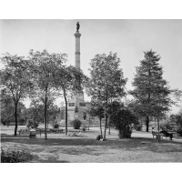 The Stephen Douglas Monument Park, c1929