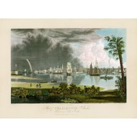 City of Charleston, looking across Cooper's River, c1838