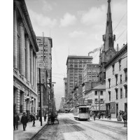 Looking West on Fourth Street, c1907