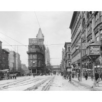 Main and Delaware Streets, c1906