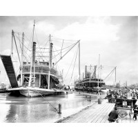 The Loading of a Steamer During High Water, c1903