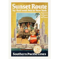 Sunset Route: By Rail and Sea to New York, c1930