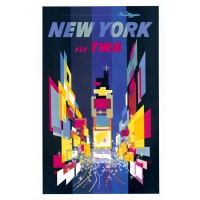 New York for TWA, c1950