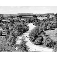 The Road Winding Through Highland Park, c1904