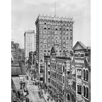 Westminster Street at the Union Trust Company Building, c1910