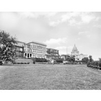 The Rhode Island Normal School and the State House, c1915
