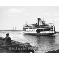 Cleveland, Ohio, The Duluth Steamship, c1897