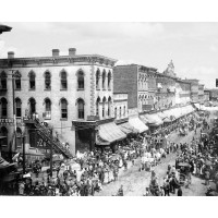 Kansas City, Missouri, P.T. Barnum Parade, c1886