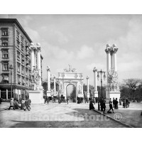 New York City, New York, The Dewey Triumphal Arch, c1900