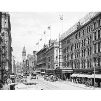 Philadelphia, Pennsylvania, Lit Brothers on Market Street, c1905