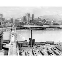 Pittsburgh, Pennsylvania, The Pittsburgh Skyline, c1905