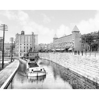 Rochester, New York, The Erie Canal, c1903