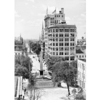 Savannah, Georgia, Monuments Along Bull Street, c1906