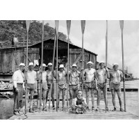 Syracuse, New York, The Syracuse Varsity Rowers, c1910
