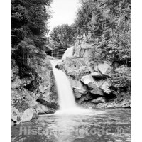 Vermont, A Hidden Waterfall, Rutland, c1907